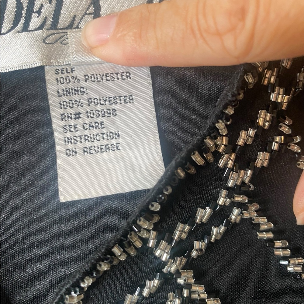 Vintage Dela Joe by Lida Maxi Dress size 6 - Picture 6 of 8